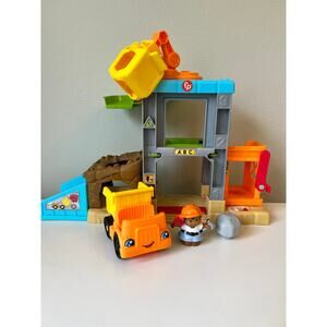 Fisher-Price Little People Load Up n Learn Construction Site Works